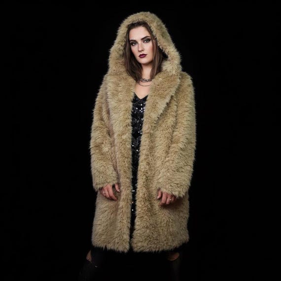 Outerwear Faux Shearling Shaggy Oversized Coat Women Winter Coat