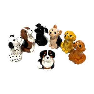 Custom Dog Lover Gift, Personalized Pet Ring Holder, Gift For Mom, Handmade Ceramic Sculpture
