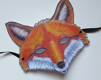 Child's Fox Mask / Small Fox Mask