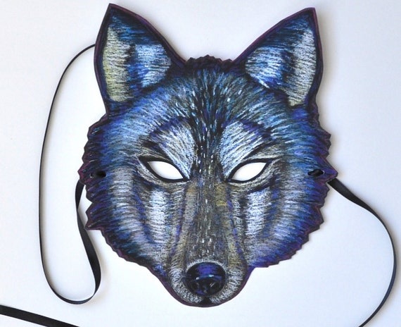 Wolf Mask - Etsy