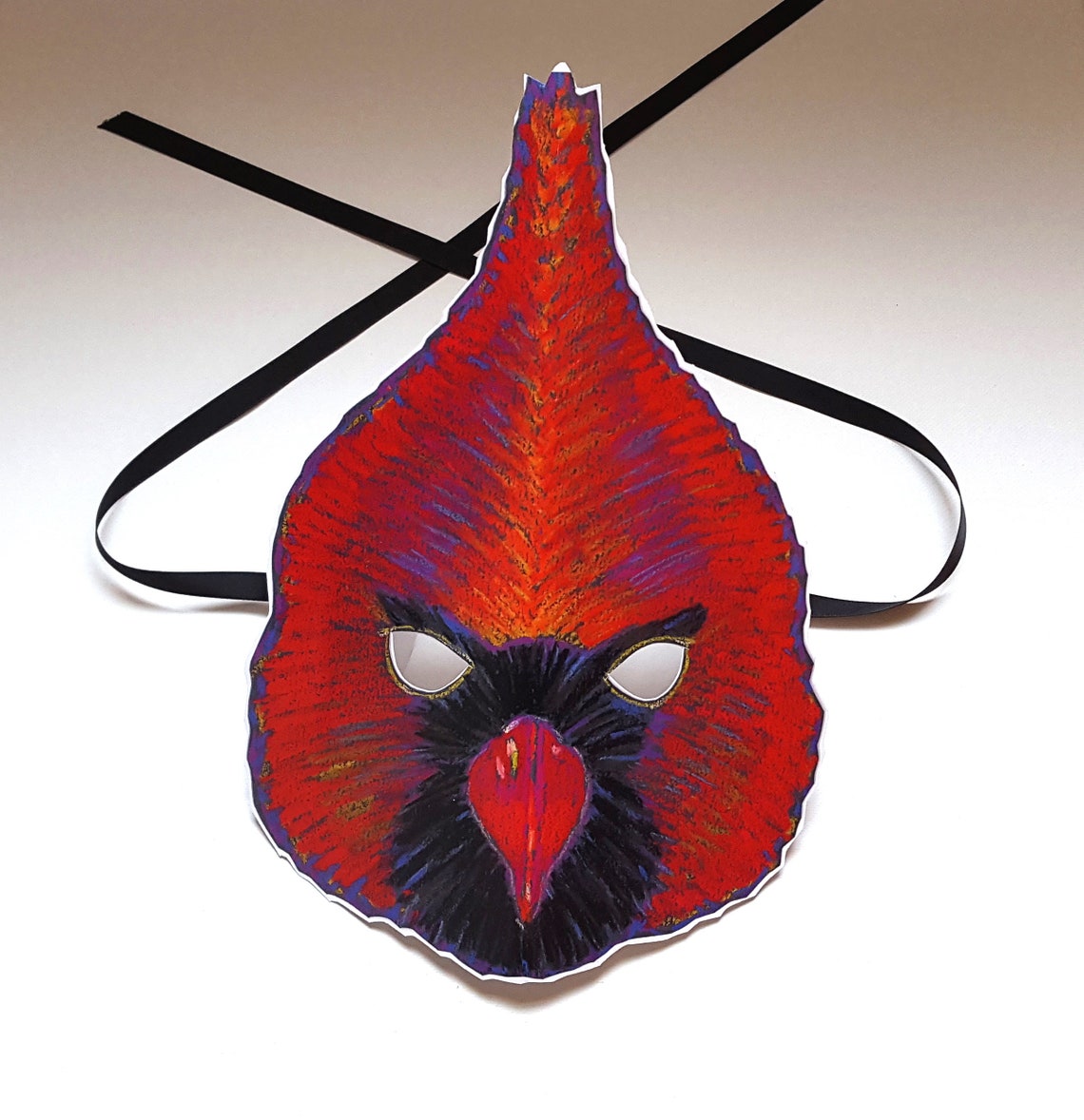 Cardinal Mask / Bird Mask Etsy