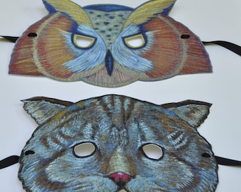 The Owl and the Pussycat Masks