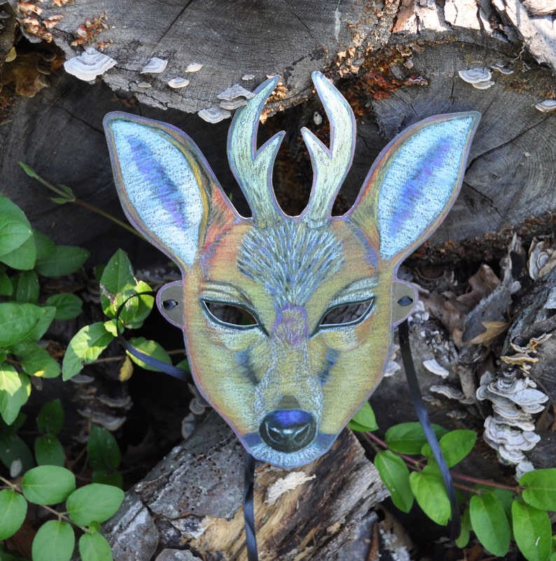 Deer Mask with Antlers image 4