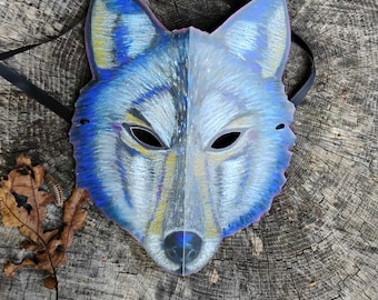 Wolf Mask Adult / Large Wolf Paper Mask