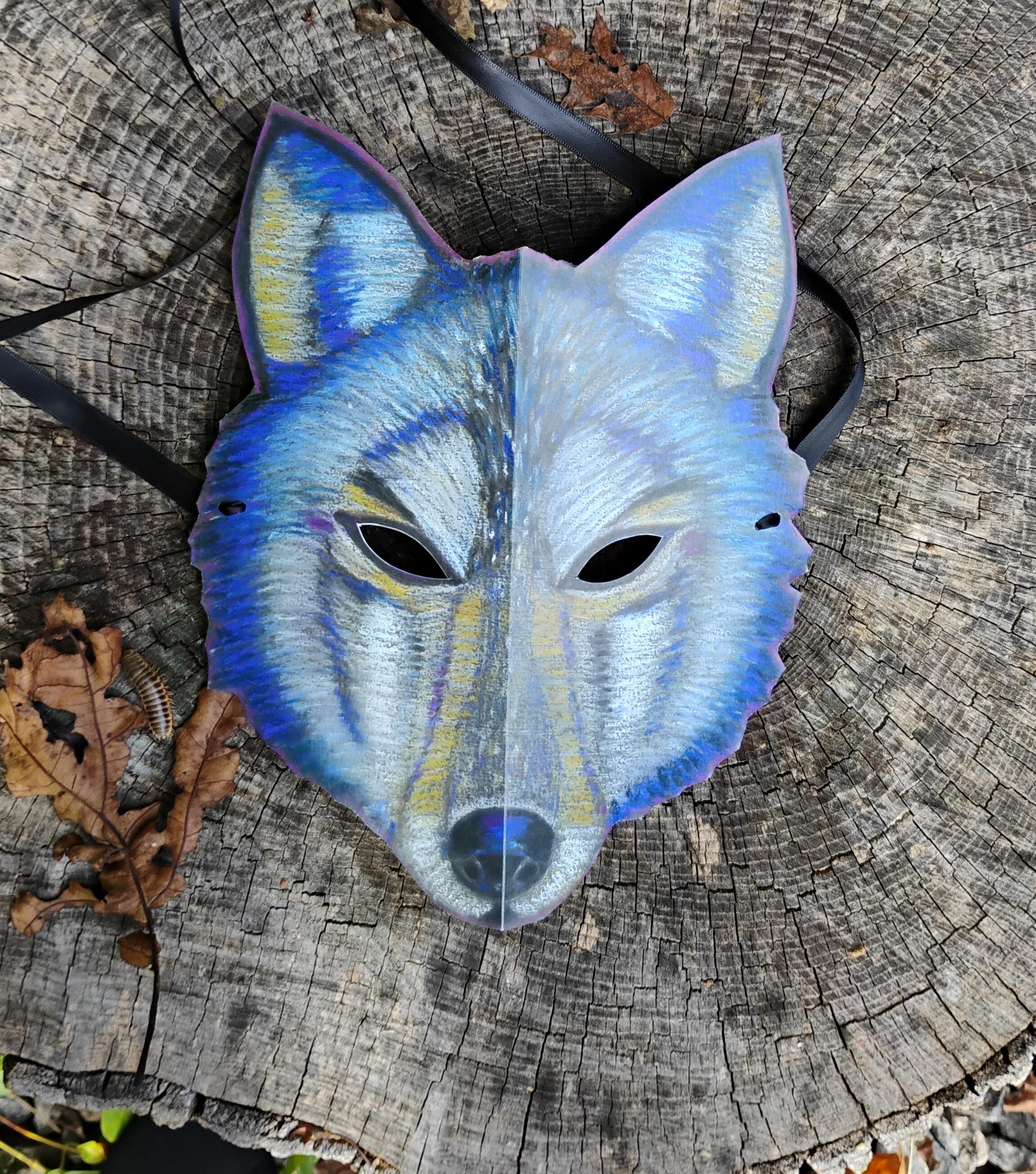Wolf Mask Adult - Etsy