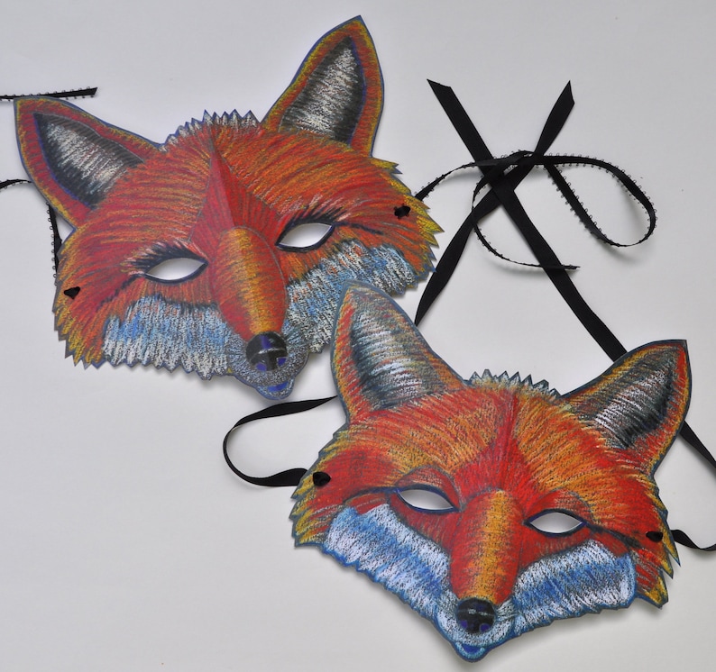 Mr. and Mrs. Fox Mask image 1