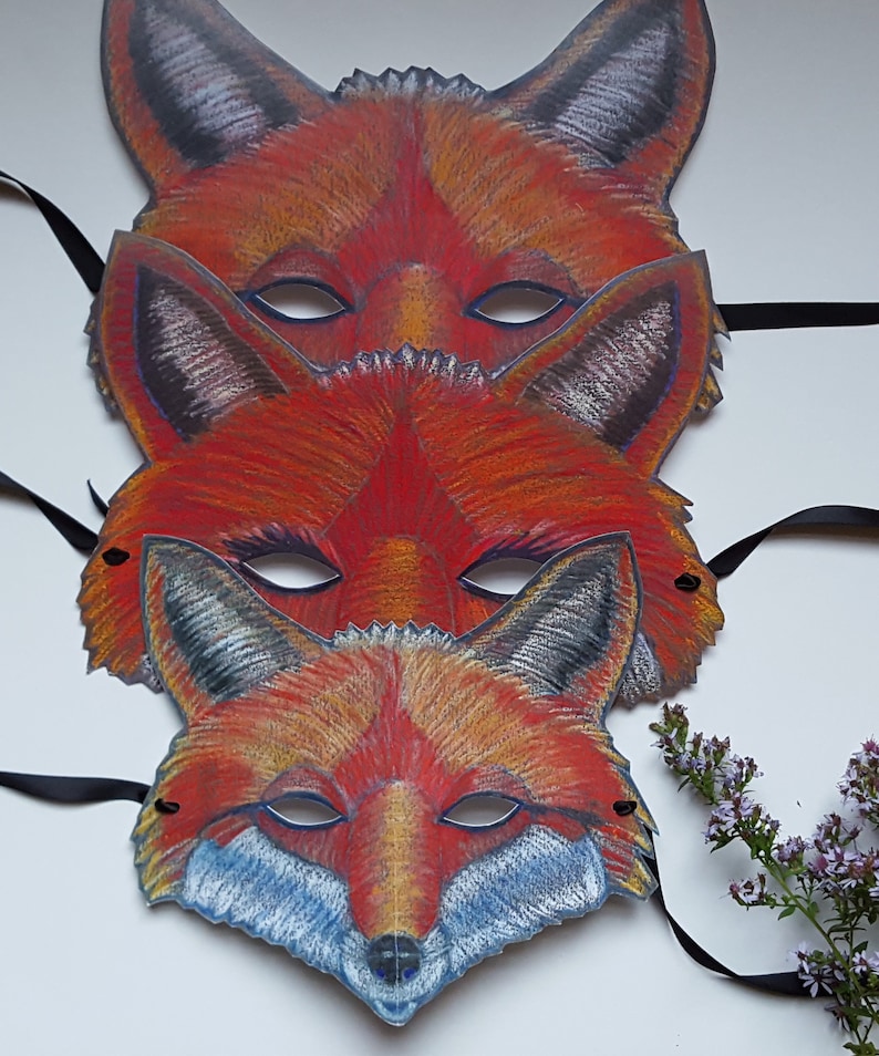 Fox Family Masks