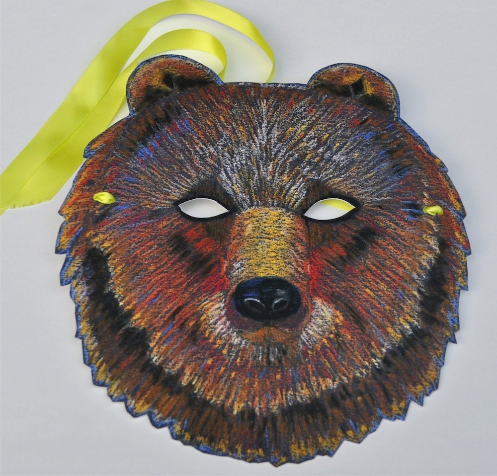 Brown Bear Mask