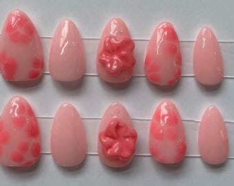 Pretty Petals Press On Nails