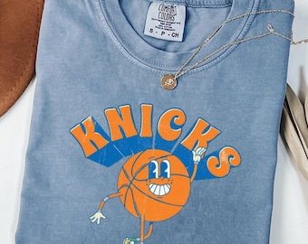 Vintage 90's New York Knicks Nutmeg T-shirt Men's Size Medium - Etsy