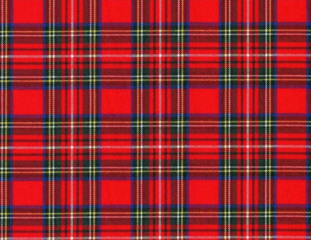 Tartan Edible Print Cake Topper Etsy