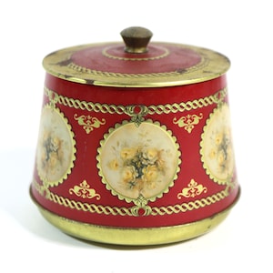 Vintage Floral Tin - Meister