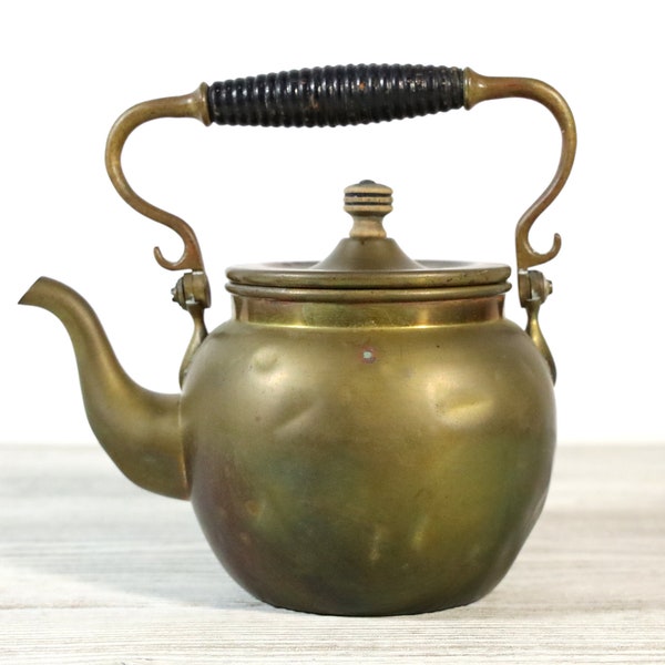 Brass Teapot Etsy