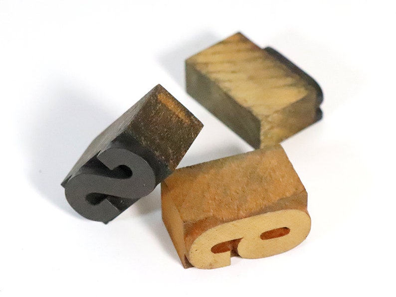 Printers Type 1-516 Wooden Letterpress YOU PICK