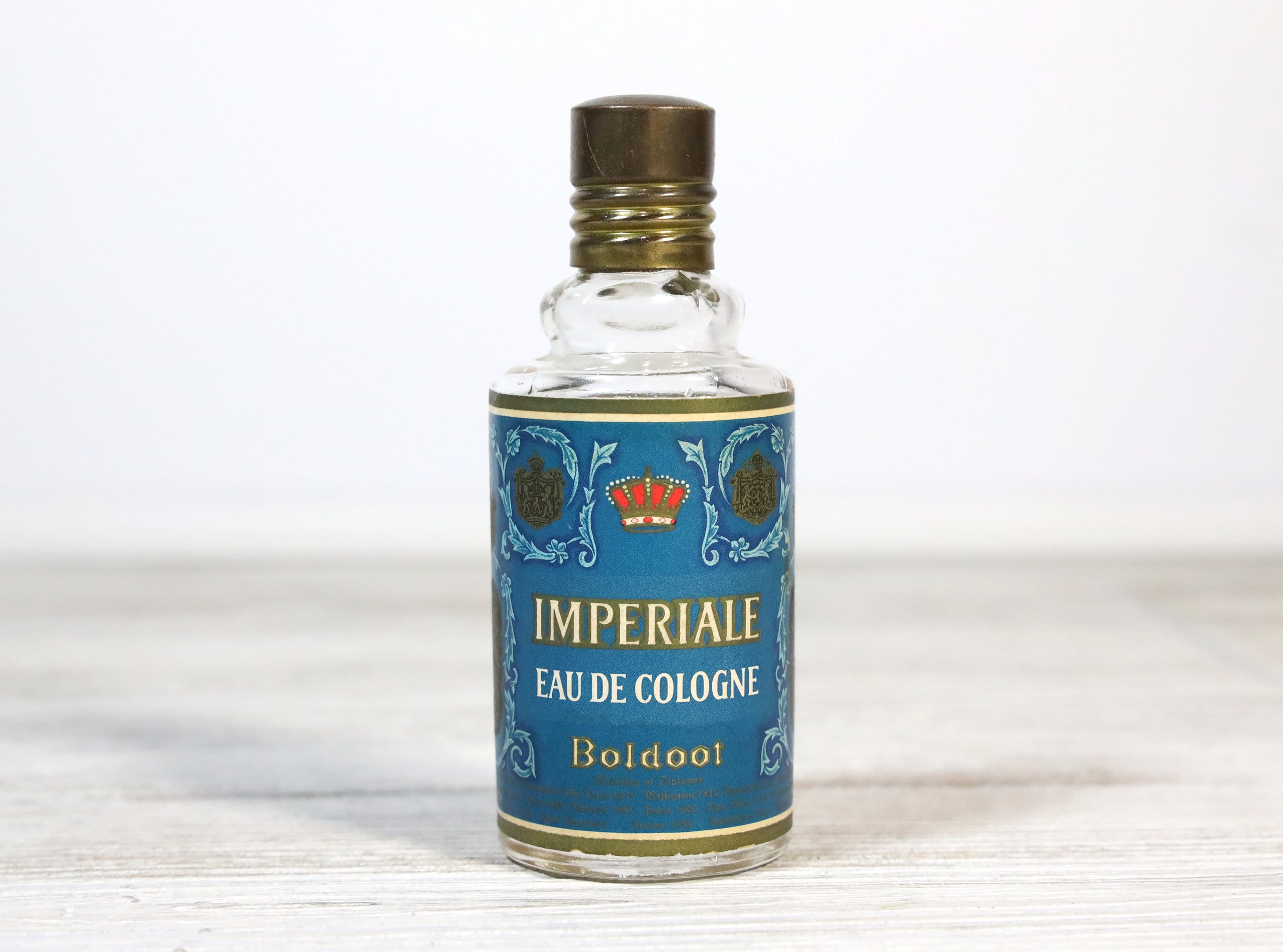 Vintage Imperial Eau De Boldoot Bottle - Etsy