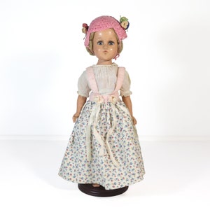 15 Inch Antique Composition Girl Doll