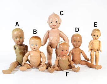 YOU PICK Antique Doll - Hard Plastic - Kewpie - Baby