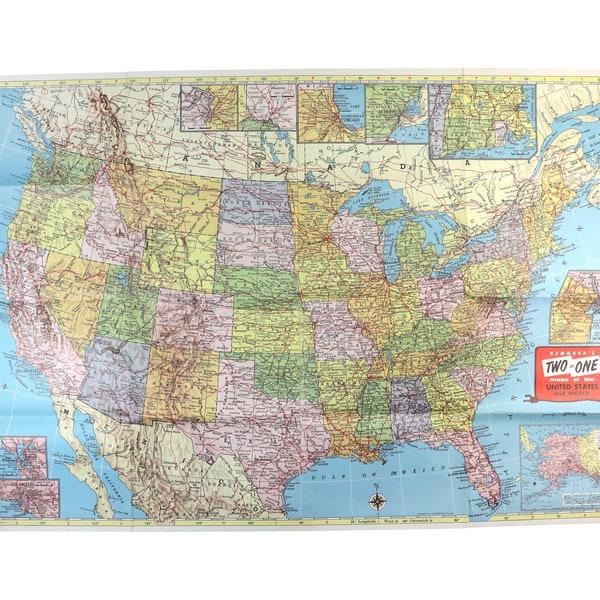 Hammond Maps Etsy