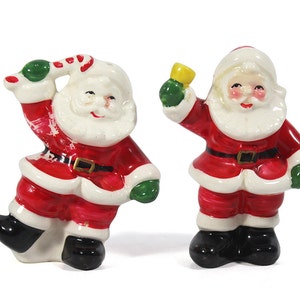 Vintage Santa Salt & Pepper Shakers