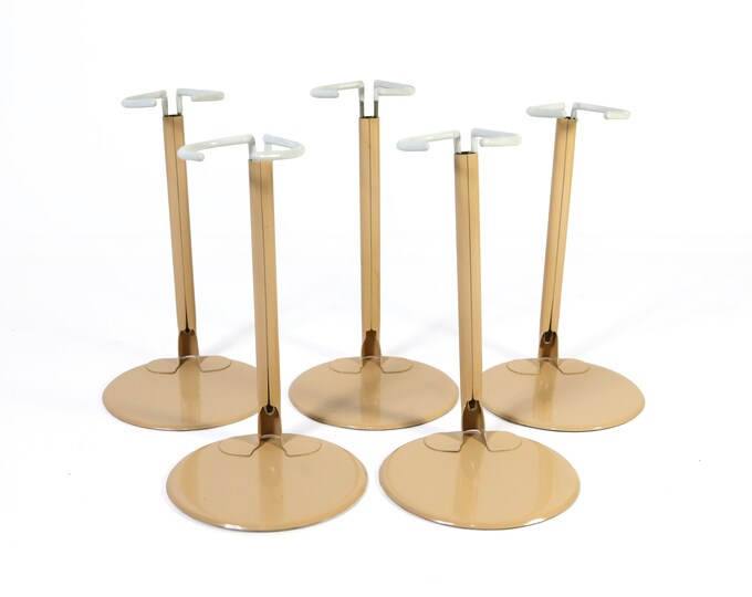 Set of 5 Vintage IMSCO Metal Doll Stands Etsy