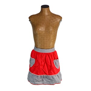 Vintage Apron - Heart Pockets - Valentines