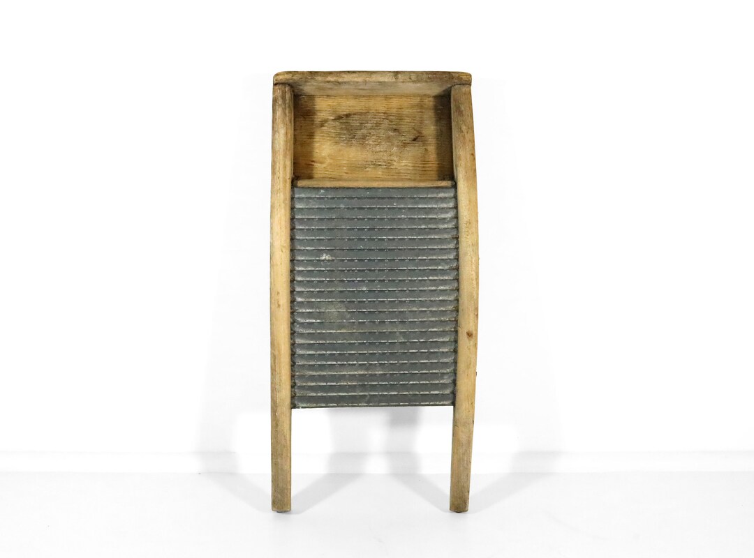 Antique Rustic Primitive Washboard Etsy
