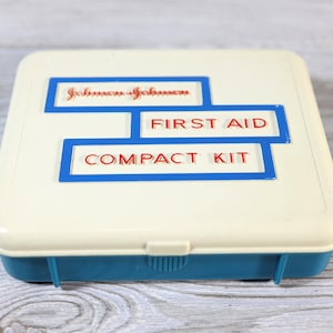 Blue First Aid Box 