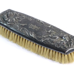 Antique Victorian Repousse Clothing Brush