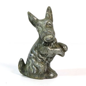 Vintage Metal Terrier Dog