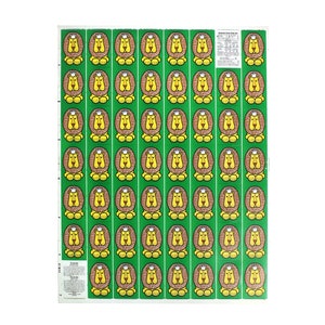 Vintage Uncut Playing Cards - Lions - Poster - Printer Proof - Wall Art