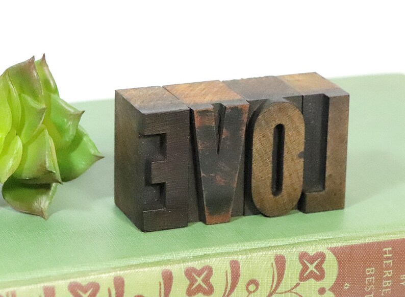 Printers Type 1-516 Wooden Letterpress YOU PICK