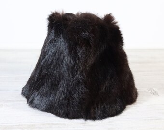 Vintage Vincent & Bill Genuine Fur Hat W Corded Decorative  display picture 3