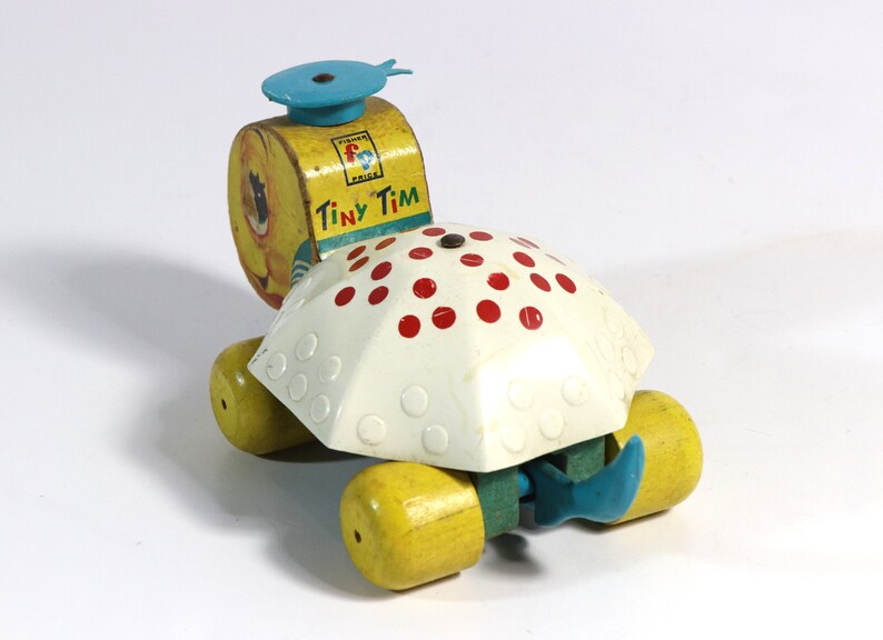 vintage fisher price turtle pull toy