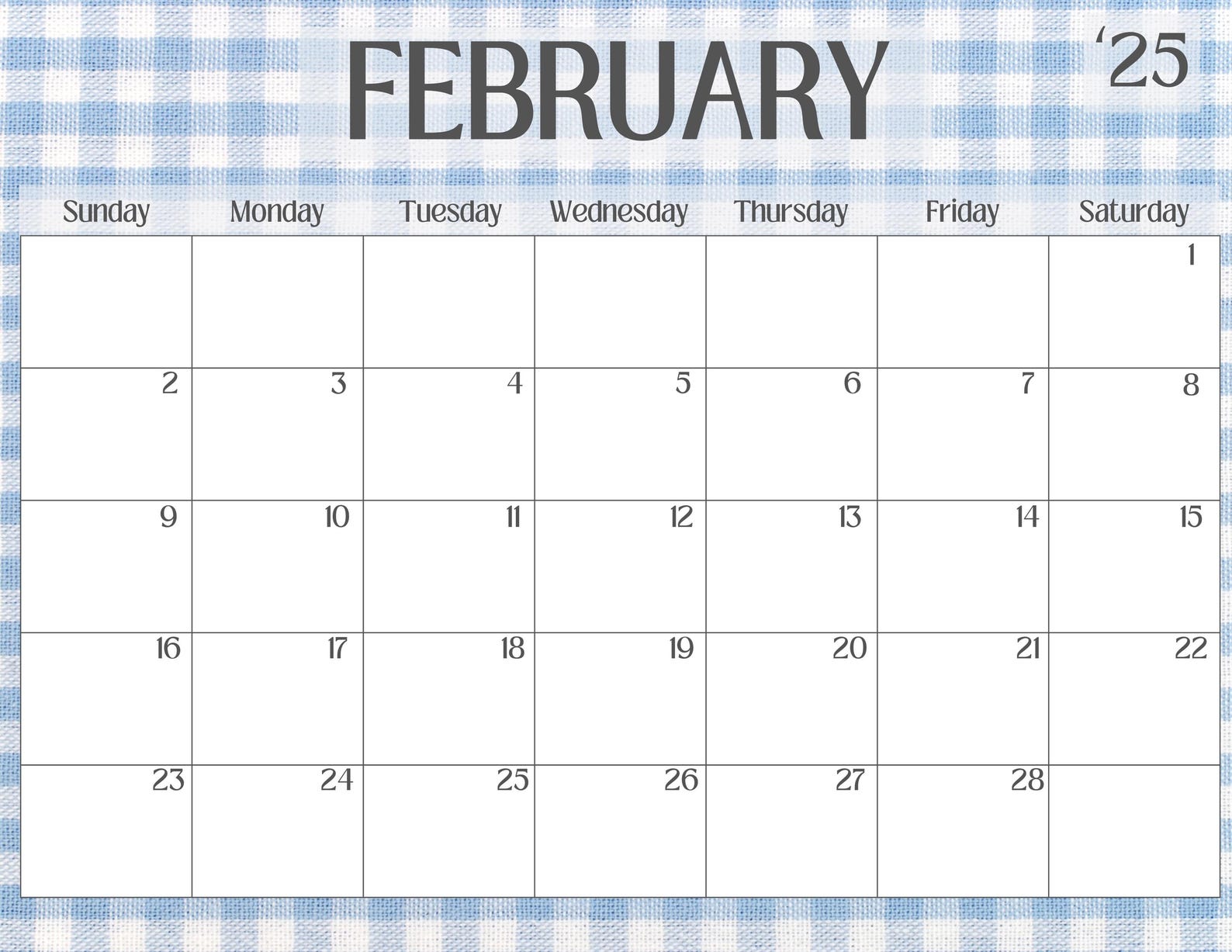 FREE EDITABLE MONTHLY CALENDAR TEMPLATE 2025 visual data 8