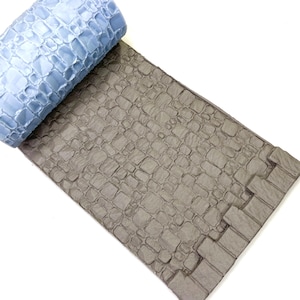 Medieval stone wall with edging Texture Roller
