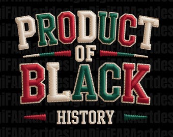 Product of Black History PNG , Black History Faux Yarn Crochet , Pan African Colors Design, Black History Month Digital Download