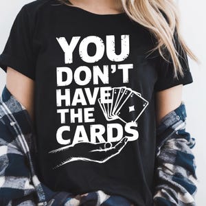 You Don't Have The Cards png, Trump Zelensky PNG, Trump Vance 2024-2028, Amerikaans vlag shirt, cadeau, politieke humor, Trump-aanhanger