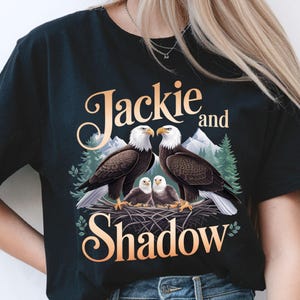 Vintage Jackie i Shadow Bald Eagle Family PNG, Bielik amerykański, Trzy orlęta Jackie i Shadow, Obserwatorzy kamer orłów, Big Bear Lake
