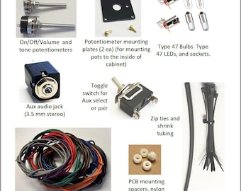 Potentiometer and Wiring Kit for Seagull Retrofit PCB