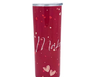 Personalized Stainless Steel Tumbler – Custom 20 oz Insulated Cup