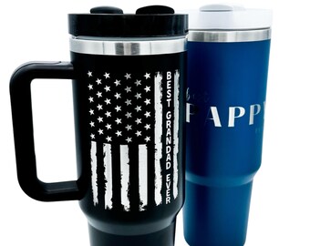 Personalized Engraved Tumbler - Custom Stainless Steel Drinkware