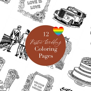 A Storybook Event Wedding Coloring Book: Big Kids Coloring Book: LGBT  Community – Groom Friendly Version (Big Kids Coloring Books)