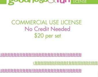 Commercial License (no artwork credit required) for Goodness and Fun