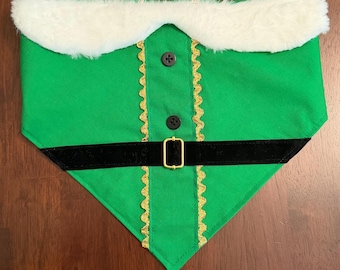 Holiday Elf Dog Bandana