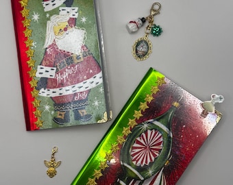 Kitschy Christmas Travel Journal & Sticker Inserts