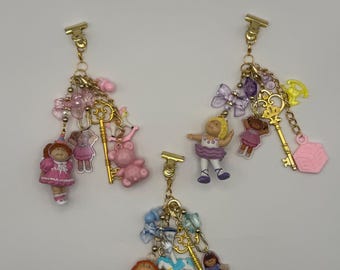 Vintage Baby Clip Charms