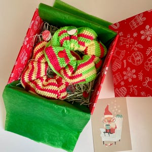 Chunky Crochet Scrunchies (2-Pack) — Bright Handmade Hair Accessories