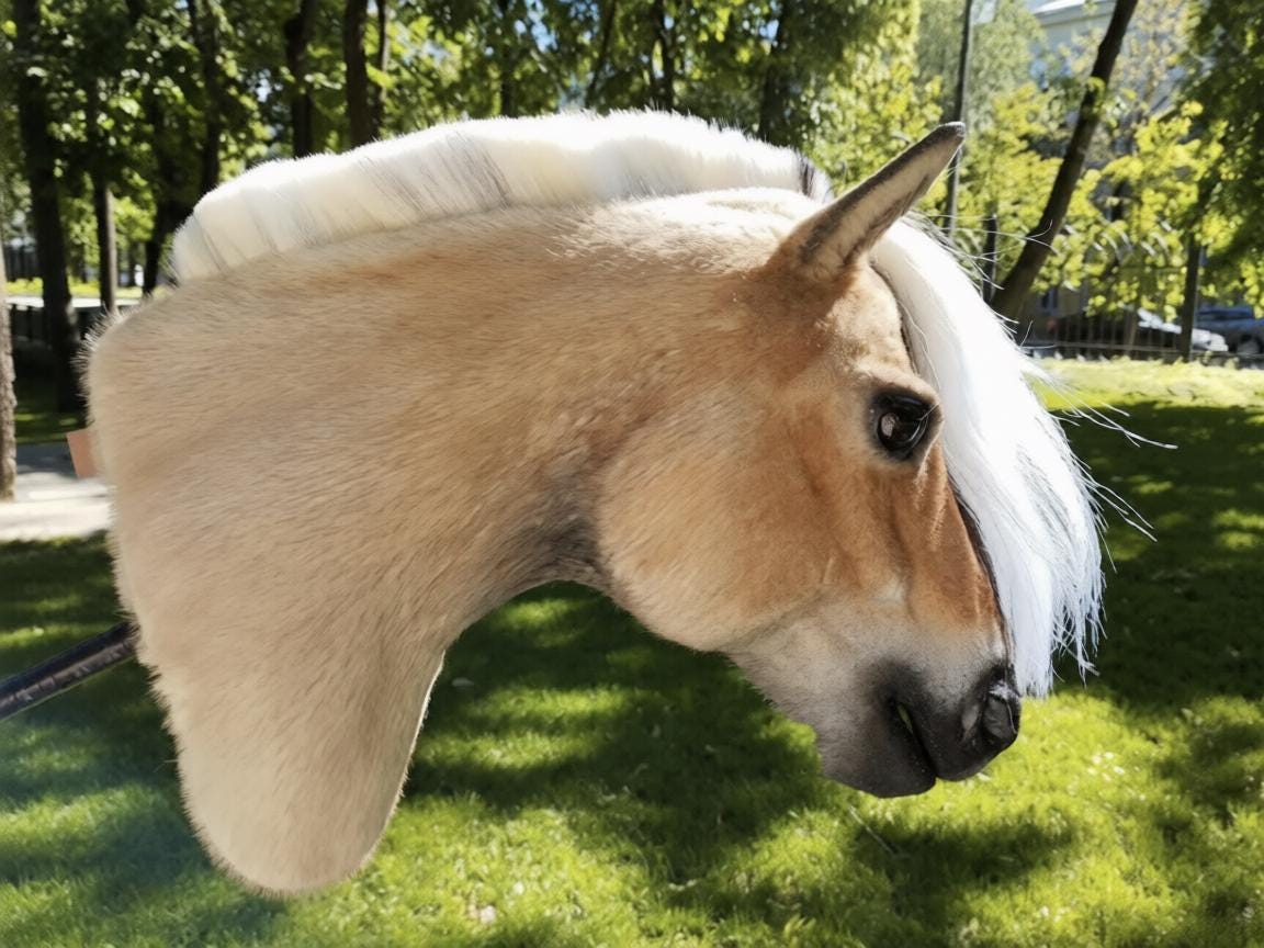 Paard in een Cirkel - Gratis Kleurplaat om te Printen