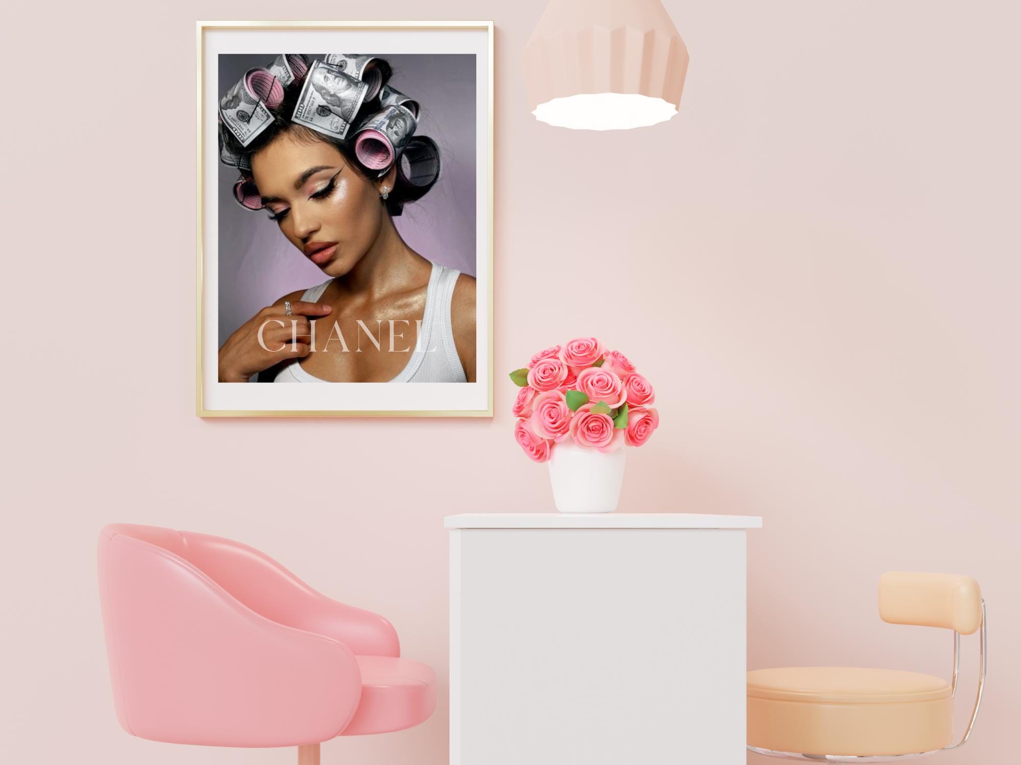 Salon Wall Art. 3 Piece Printable Wall Art Set. Hair Stylist Room Decor ...