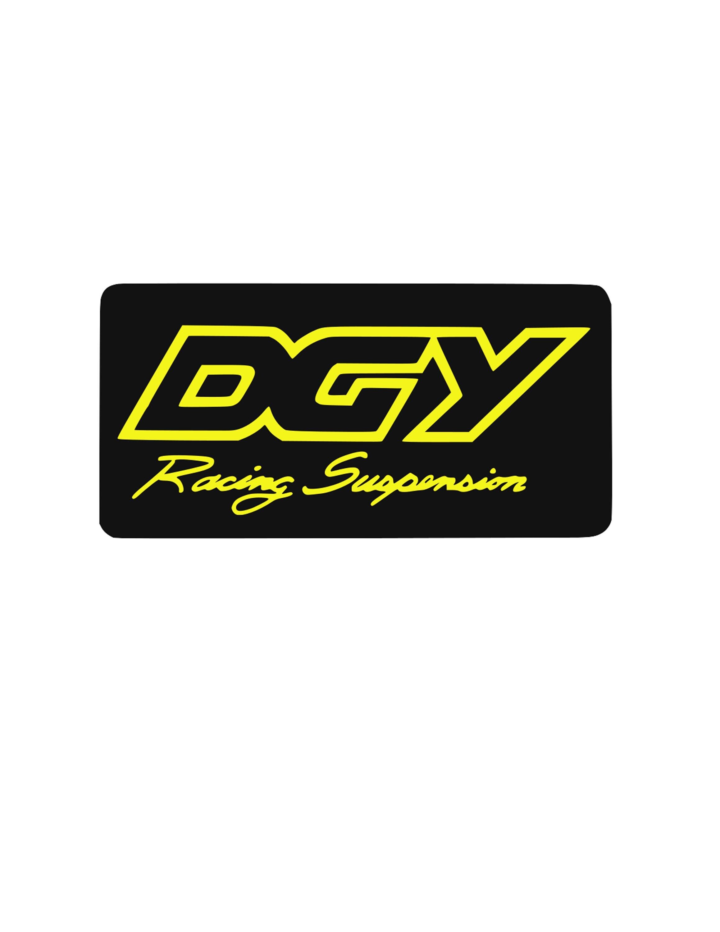 DGY Racing Suspension Reproduction Decal, Old School Vintage Motocross ...